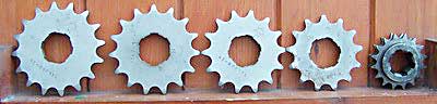 Unit Triumph Trials Sprockets