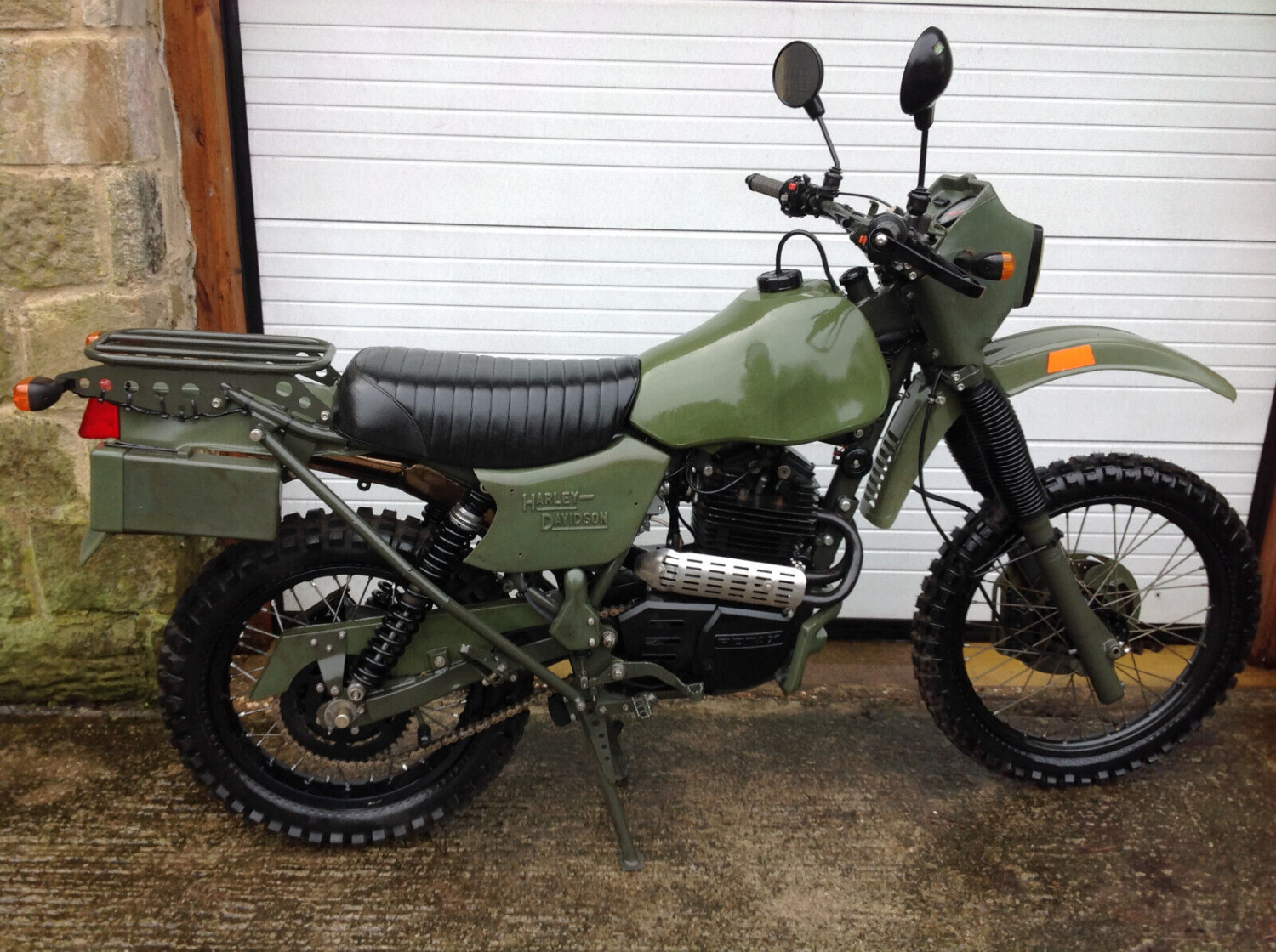 Ex British Army MT 350 motor cycles
