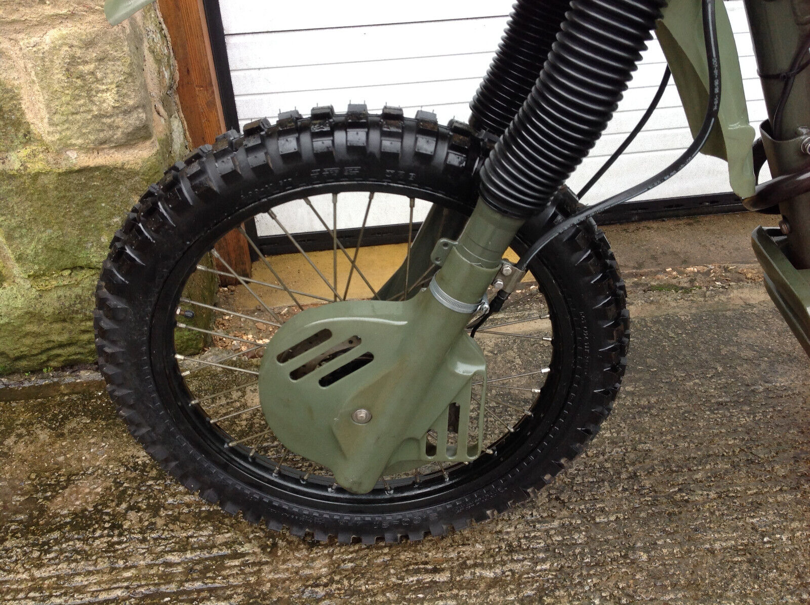 Ex British Army MT 350 motor cycles