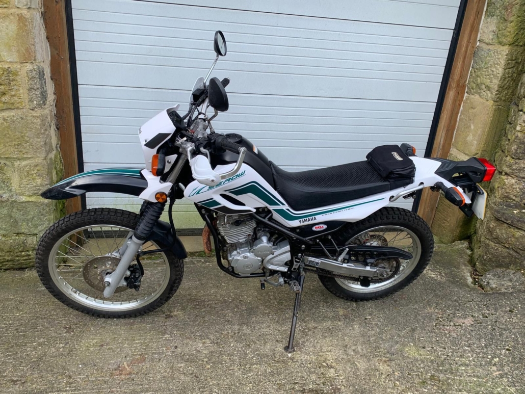 5-2010 Yamaha Serow XT250 in White and Green