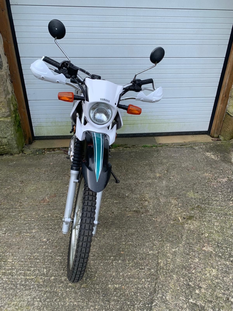 9-2010 Yamaha Serow XT250 in White and Green